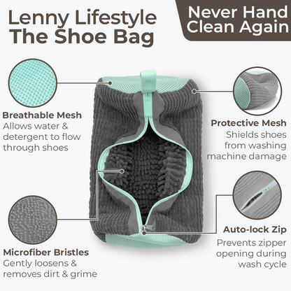 The Shoe Wash Bag